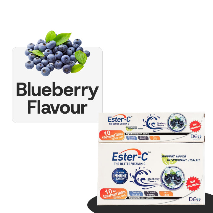 ESTER C Effevecent 250mg (Blueberry)