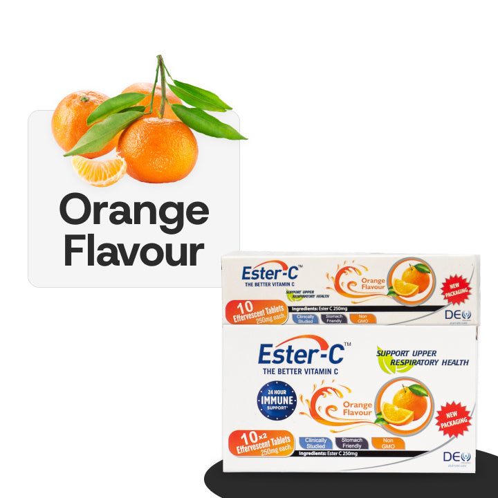 ESTER C Effevecent 250mg (Orange)