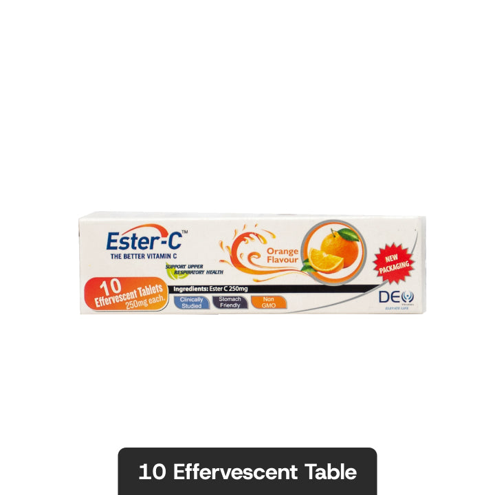 ESTER C Effevecent 250mg (Orange)