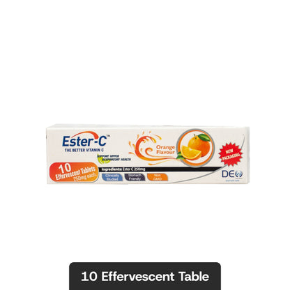 ESTER C Effevecent 250mg (Orange)