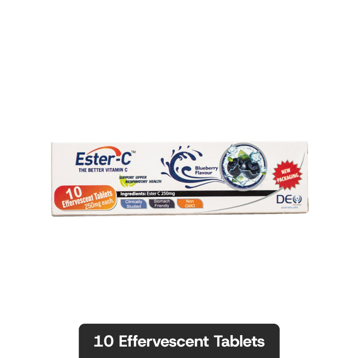 ESTER C Effevecent 250mg (Blueberry)