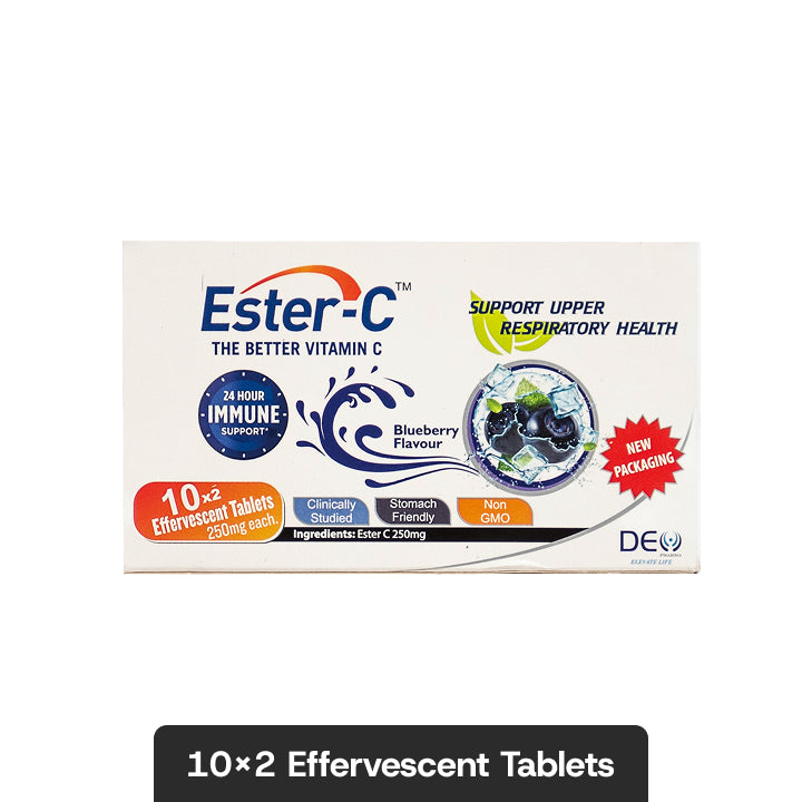 ESTER C Effevecent 250mg (Blueberry)