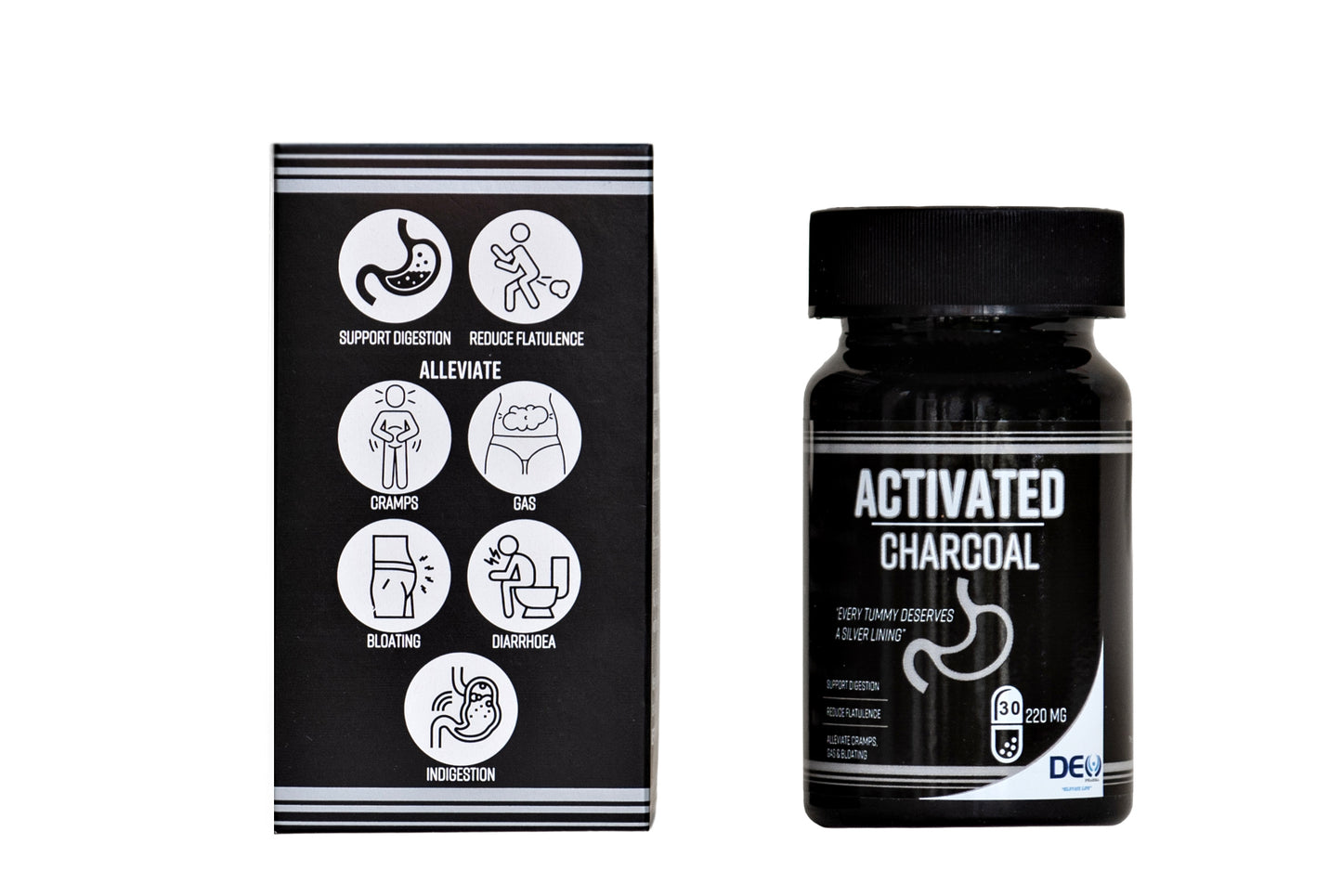 DeoPharma - ACTIVATED CHARCOAL