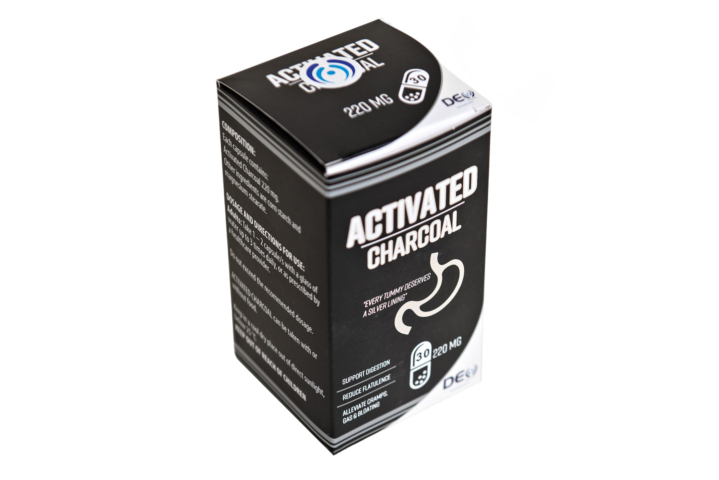 DeoPharma - ACTIVATED CHARCOAL