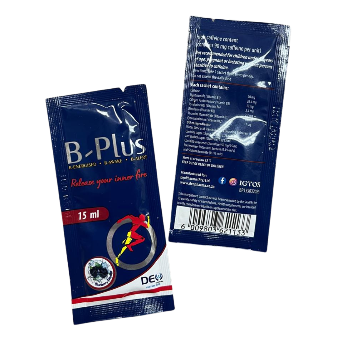 VIT B CO PLUS 15ml Sachet Blueberry Flavour