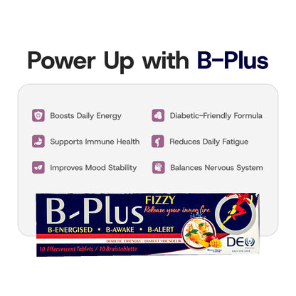 VIT B CO PLUS U.S Fizzy 10s Mango-Orange